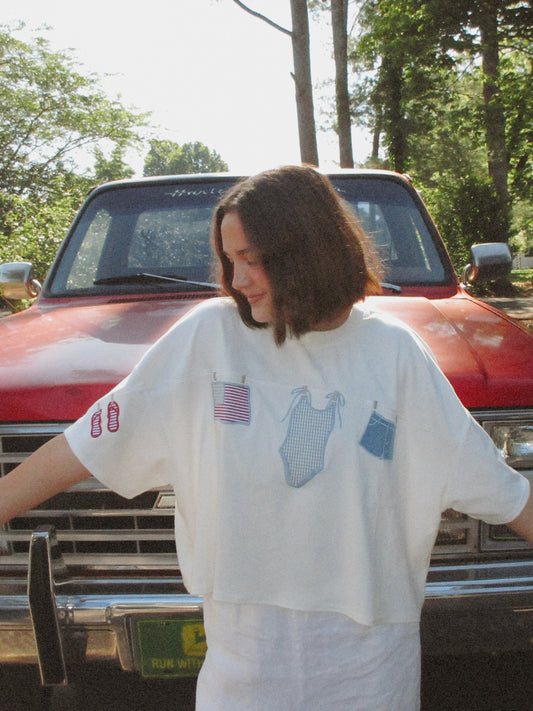 Patchwork Summer Tee