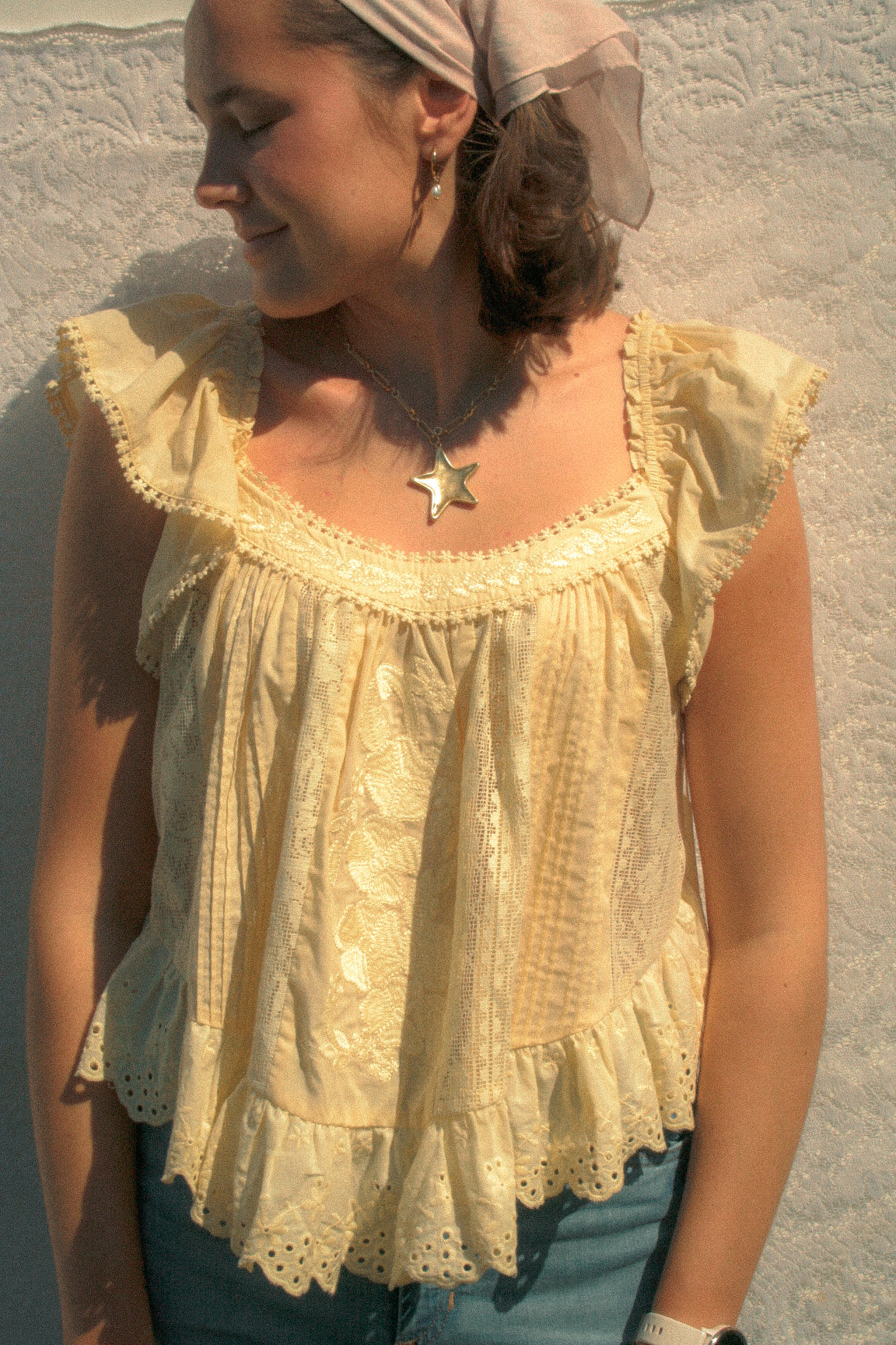 The Buttercup Lace Blouse
